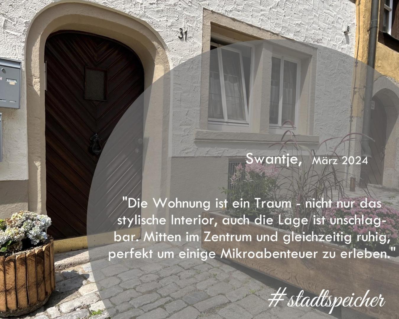 #stadtspeicher - Gruener Stern Mitten In Der Altstadt Apartment Rothenburg ob der Tauber