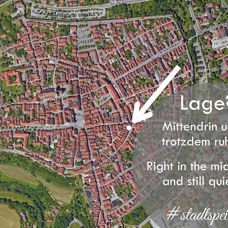 #Stadtspeicher - Gruener Stern Das Apartment Mitten In Der Altstadt Rothenburg ob der Tauber Exterior foto